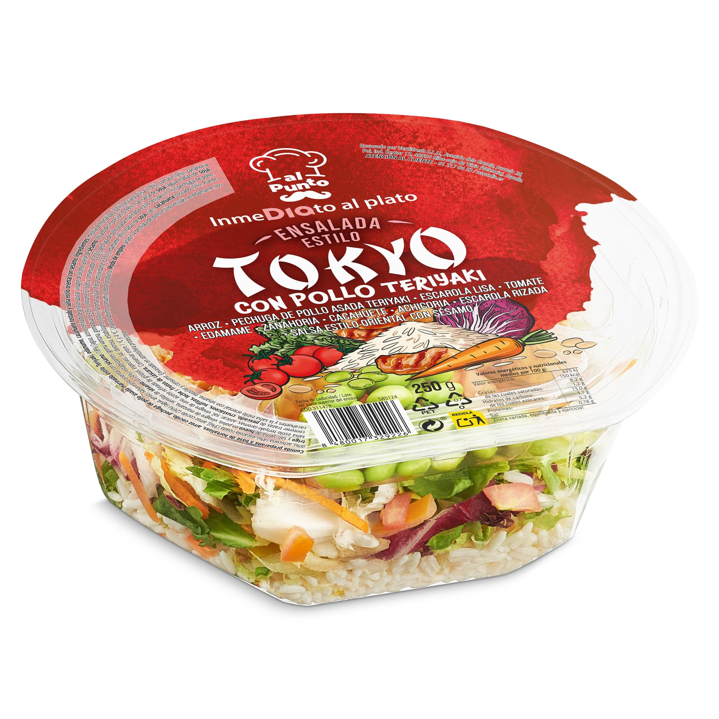 Ensalada Tokyo Dia Al Punto 250 g