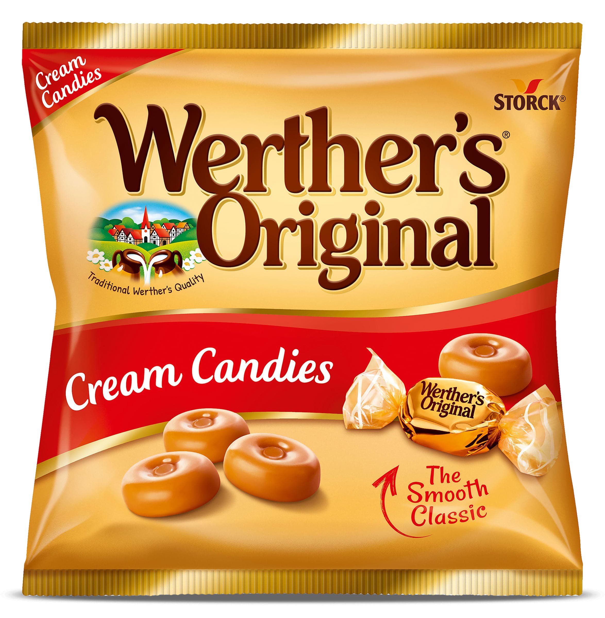 Caramelos de nata Werther's bolsa 135 g
