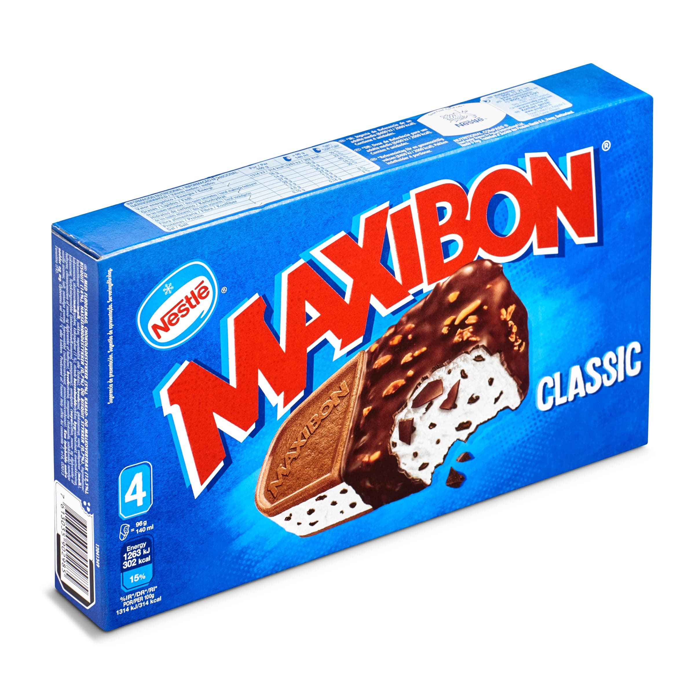 Maxibon nata Nestlé 4 x 96 g