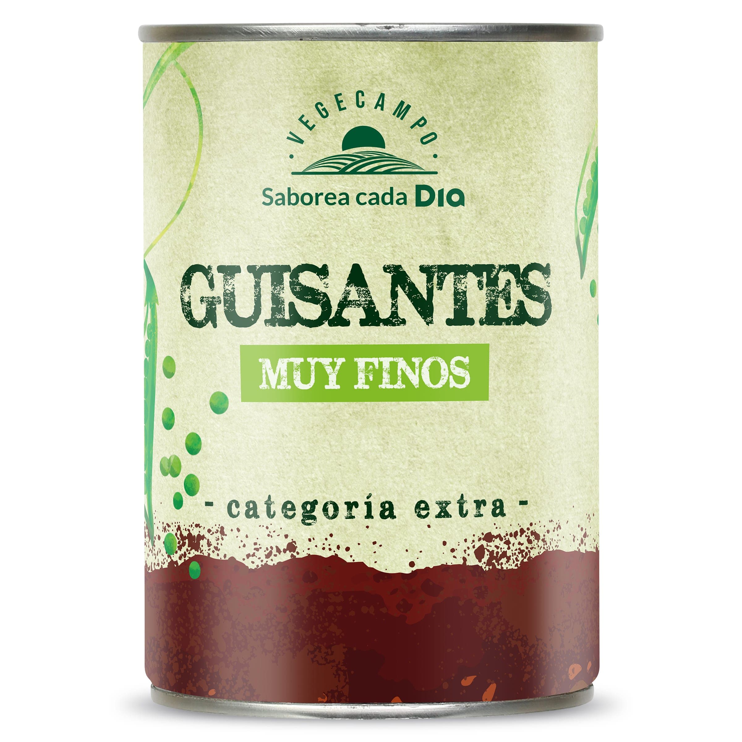 Guisantes muy finos Dia Vegecampo 250 g