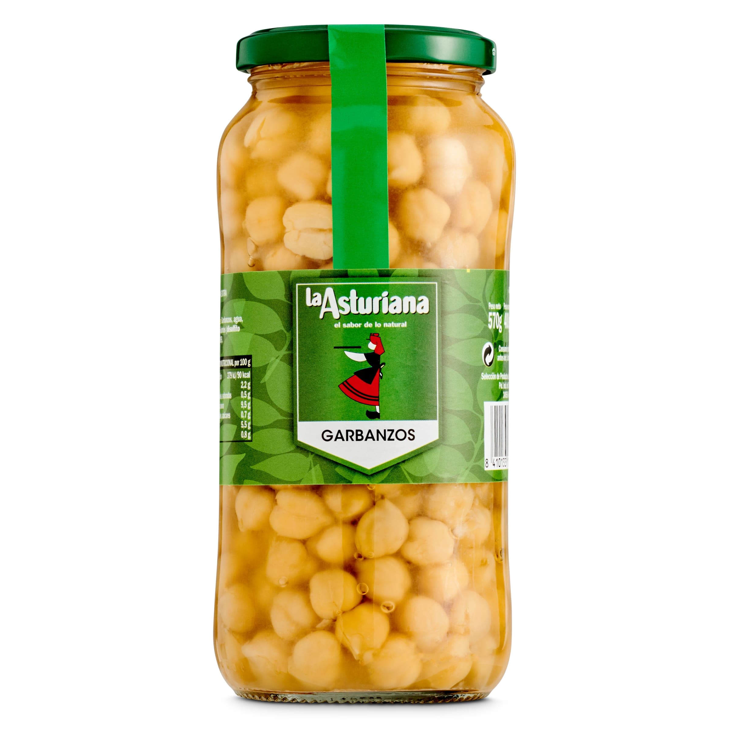 Garbanzos cocidos La Asturiana 400 g