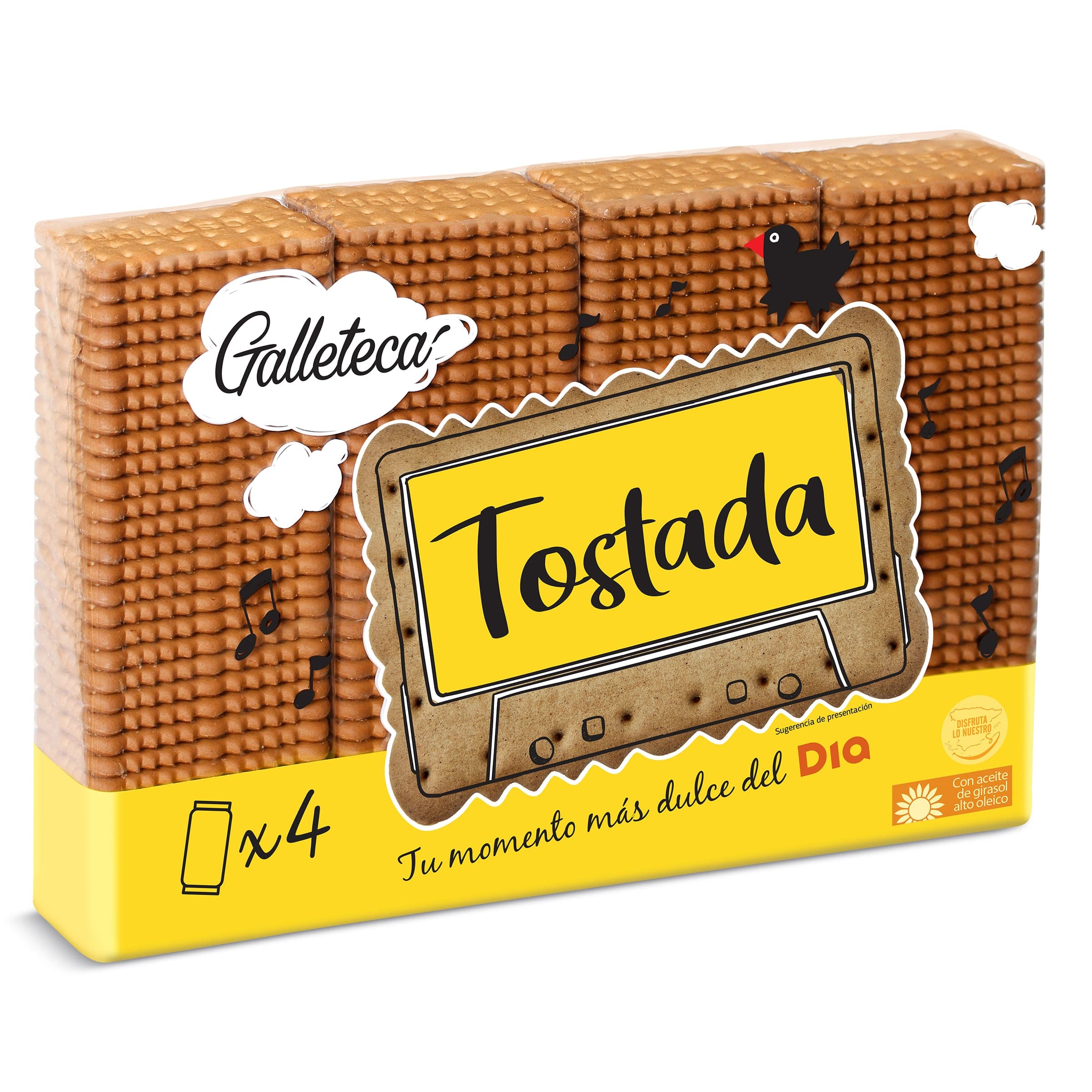 Galletas tostadas Galleteca de Dia paquete 800 g