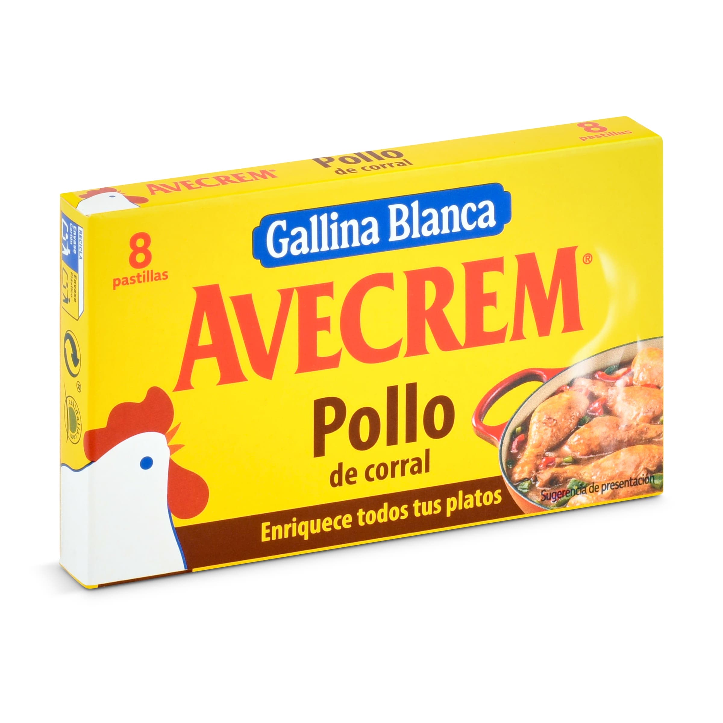 Avecrem Gallina Blanca 8 unidades