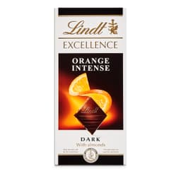 Chocolate negro con naranja Lindt Excellence 100 g