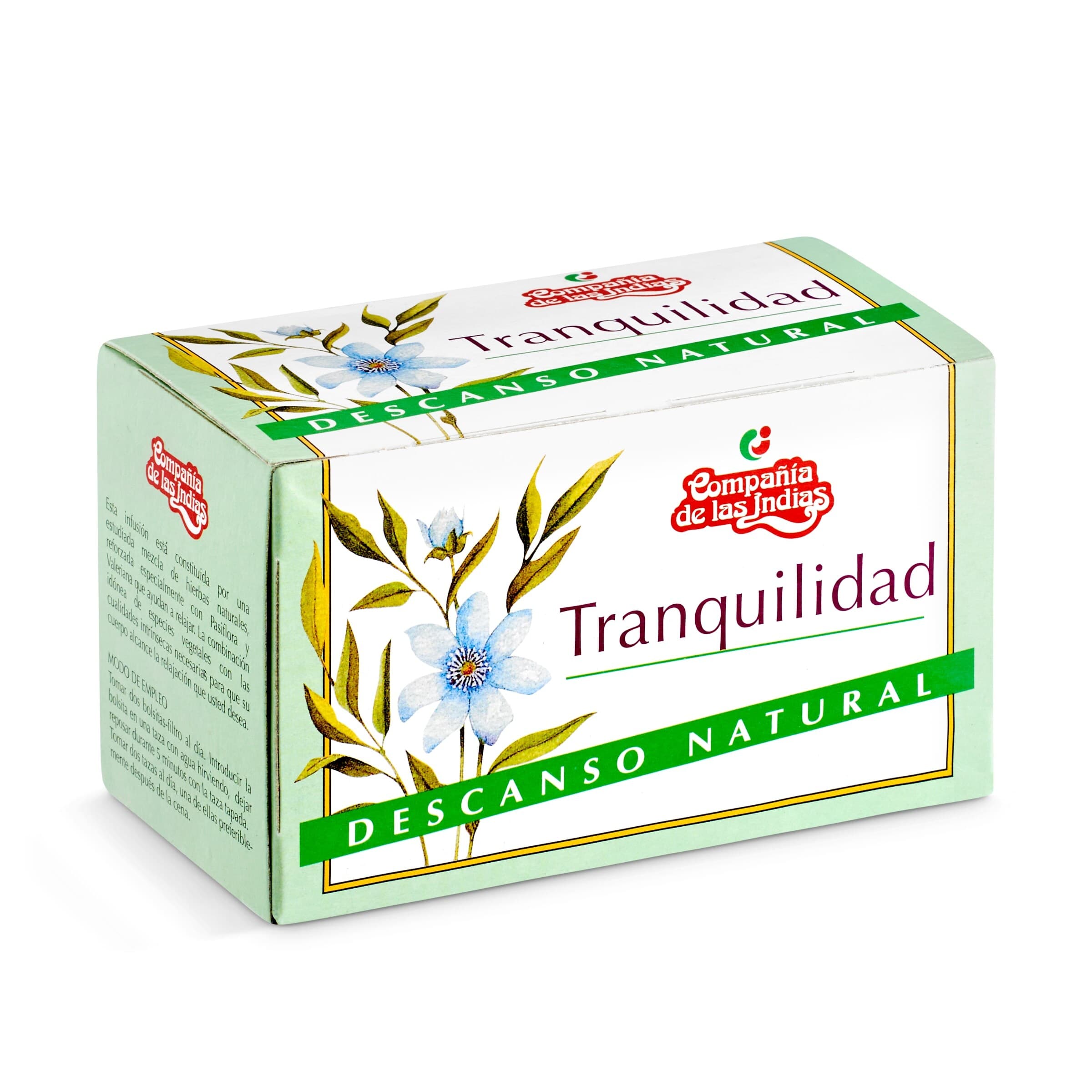 Infusión tranquilizante Compañía de las Indias 20 unidades