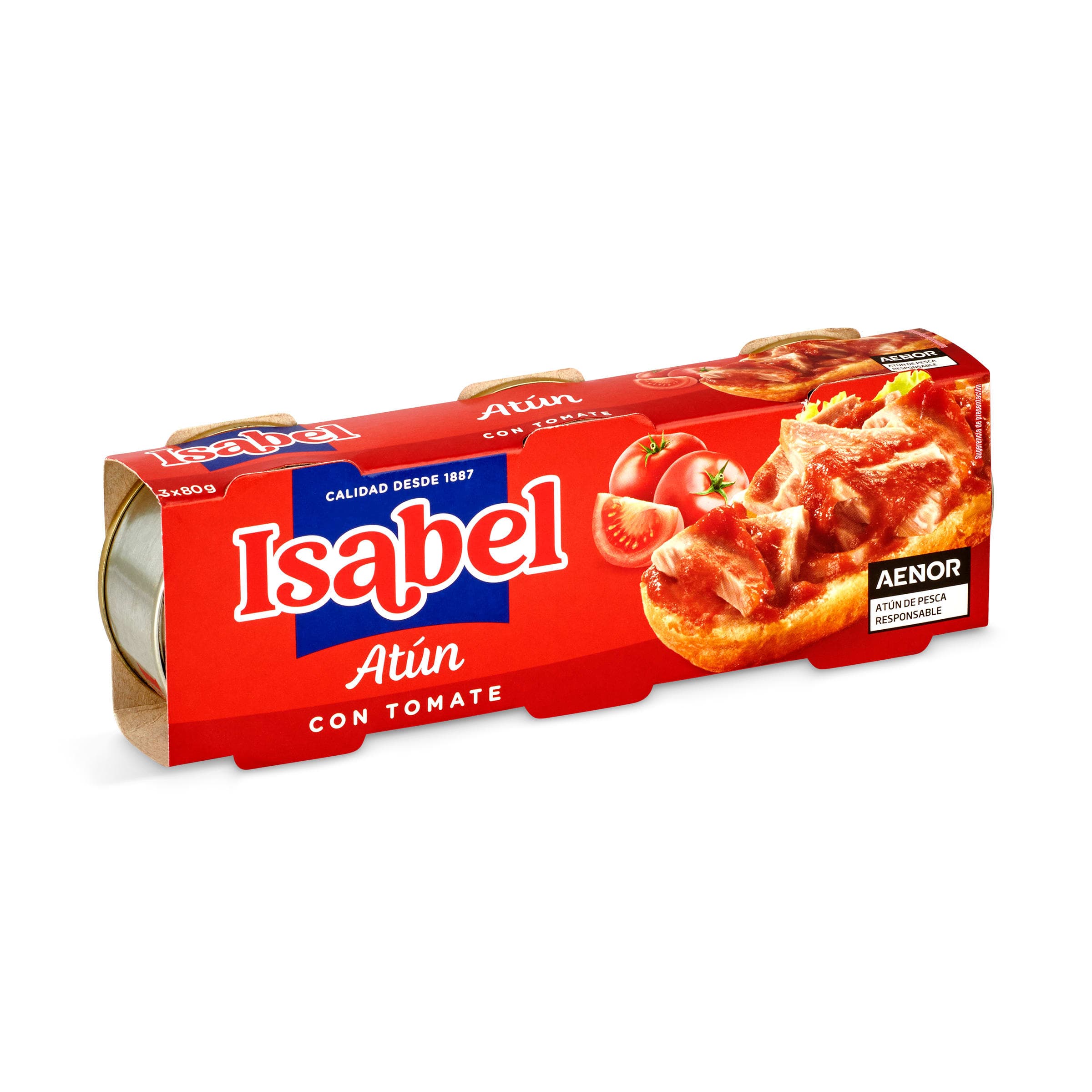 Atún con tomate Isabel 3 x 52 g