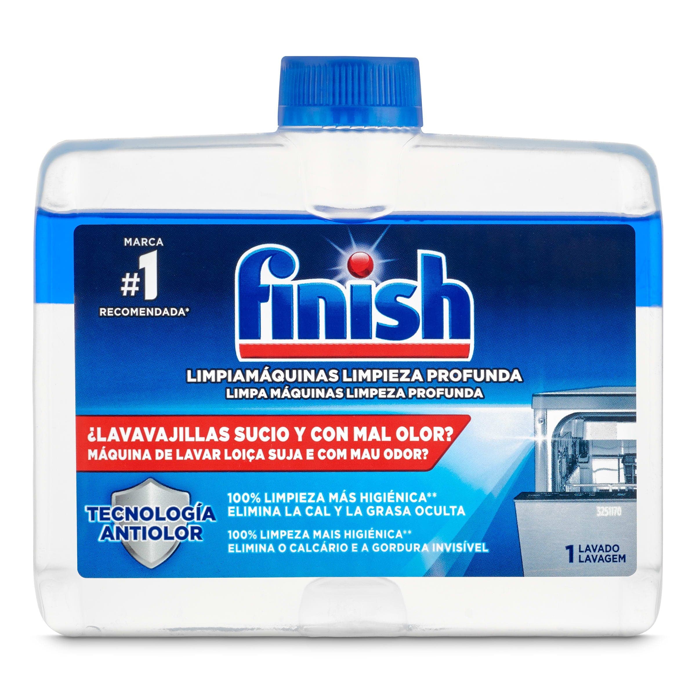 Limpiador para lavavajillas Finish 250 ml