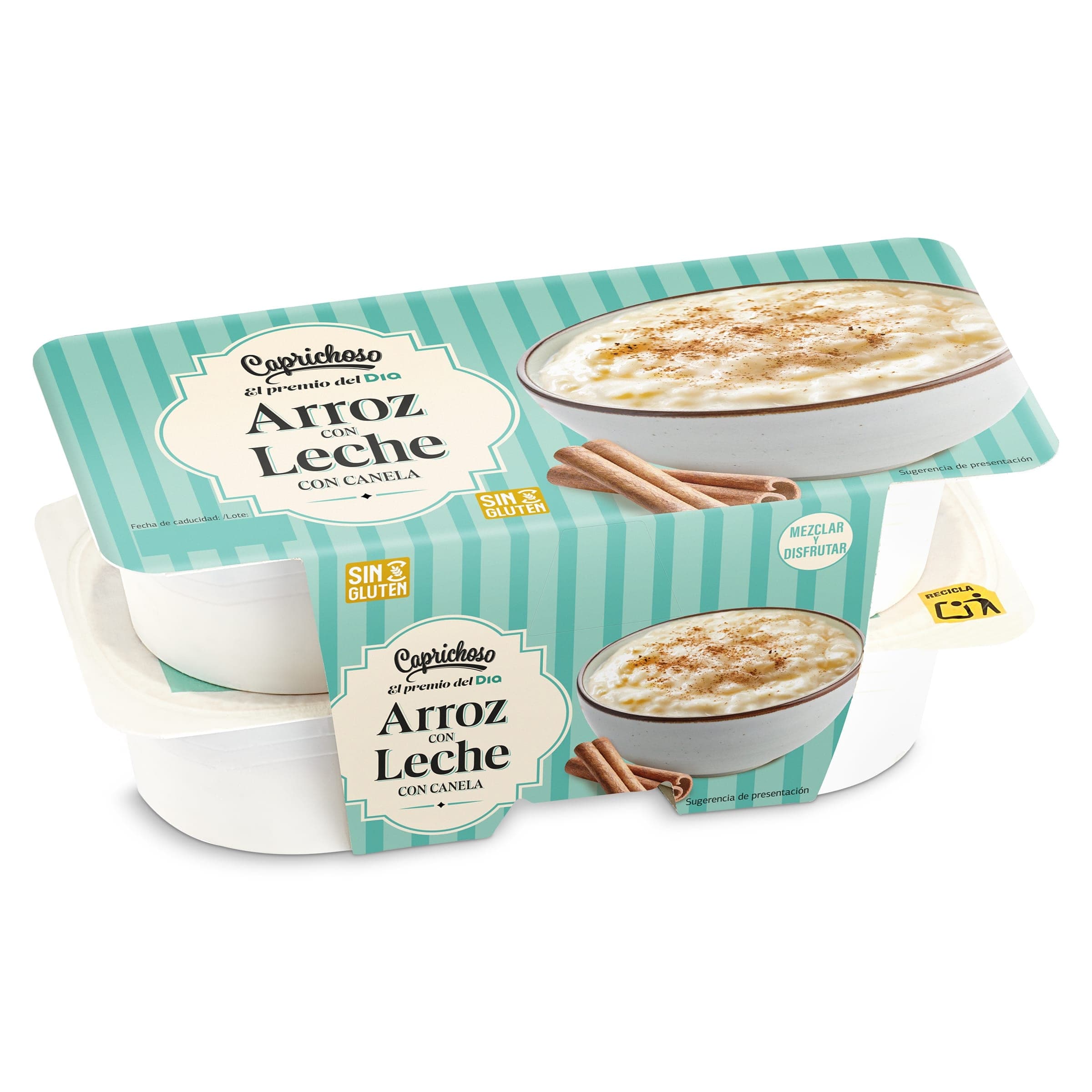 Arroz con leche Dia Caprichoso pack 4 x 125 g