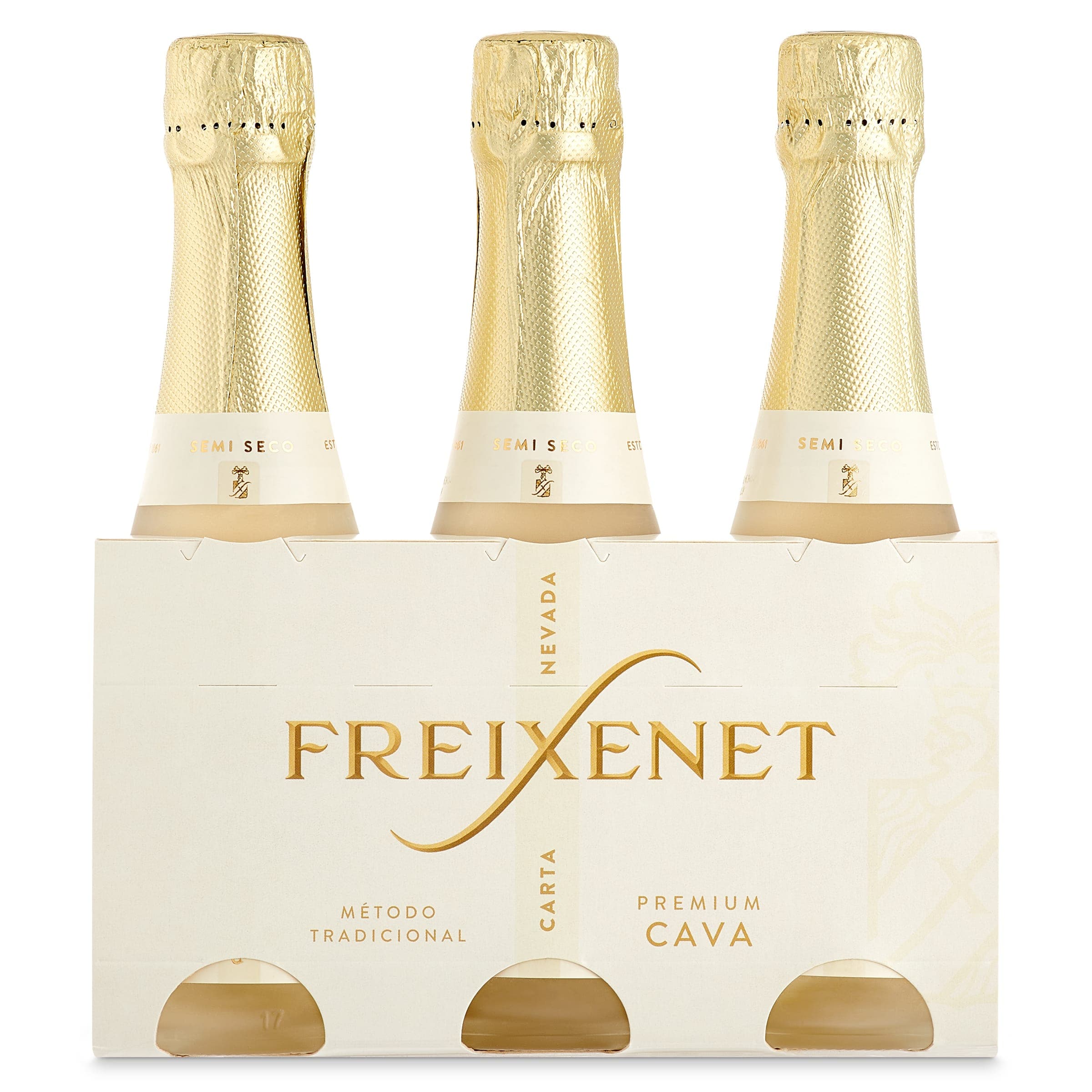 Cava semi seco Freixenet Carta Nevada pack 3 x 20 cl