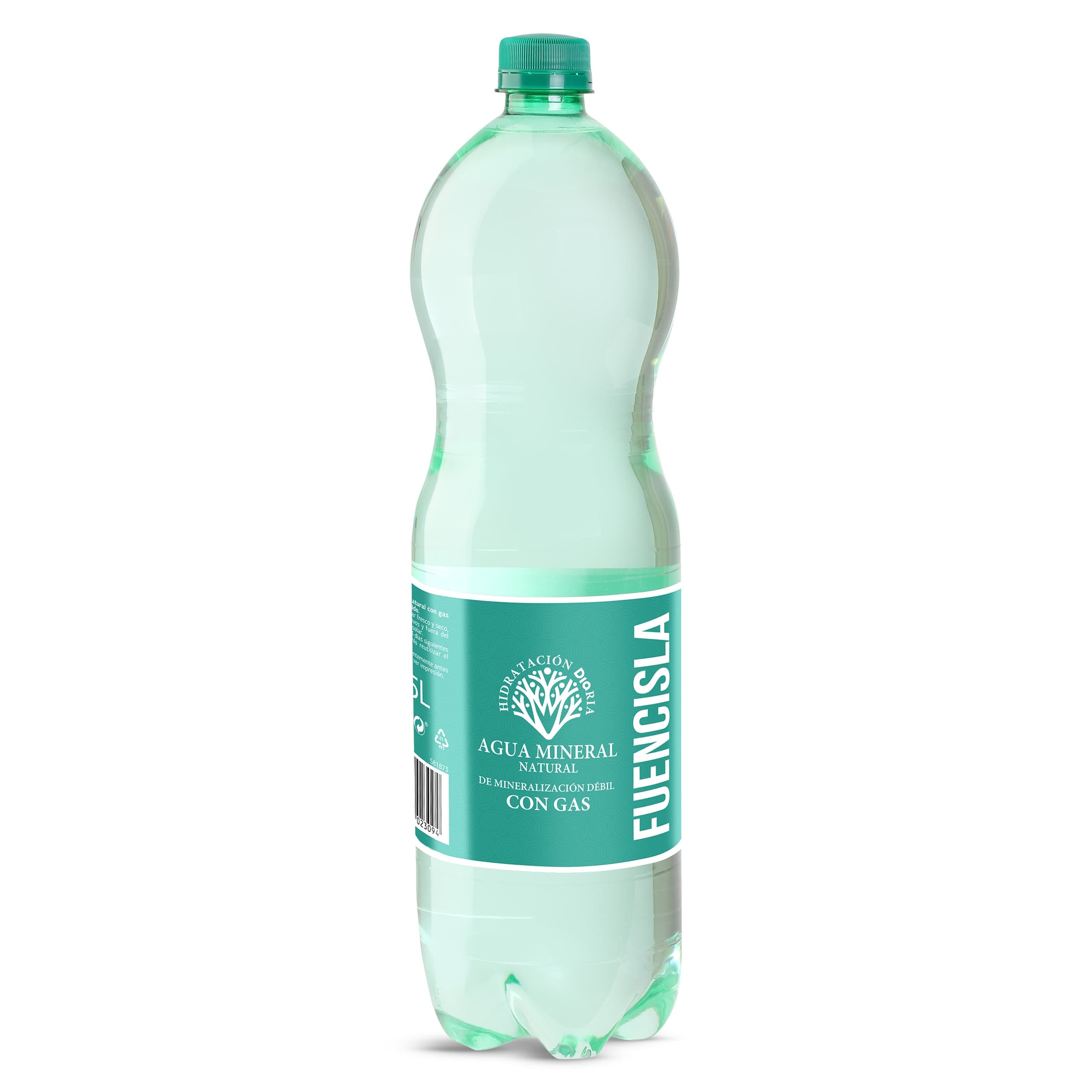 Agua mineral con gas Dia 1.5 L