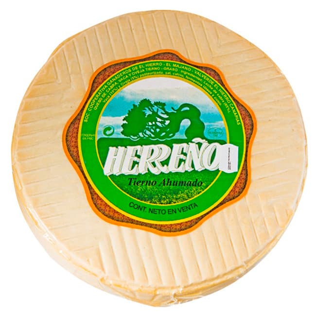 Herreño queso tierno cabra, vaca y oveja ahumado kg