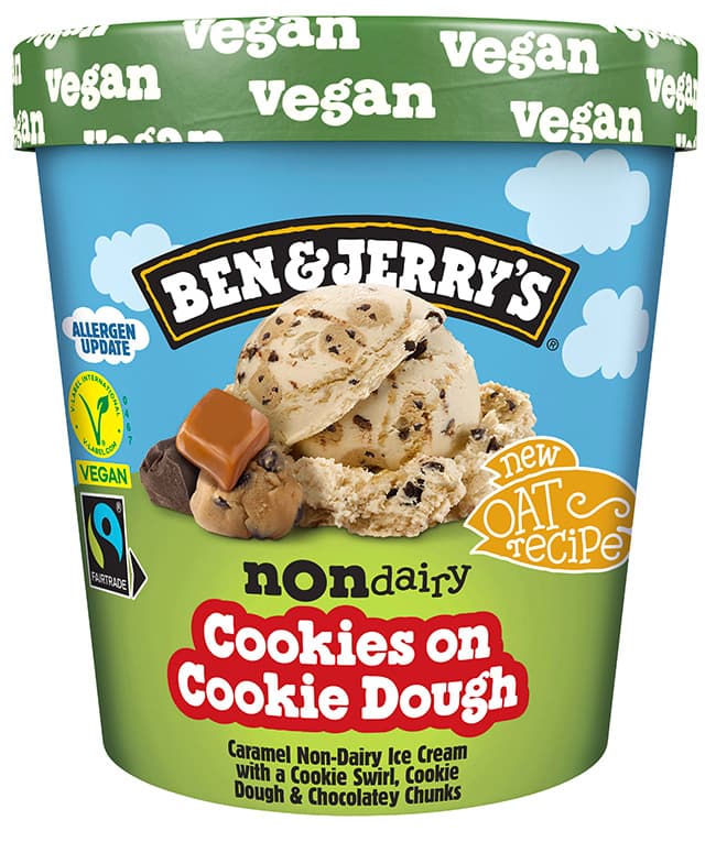 Ben & Jerry's helado vegano de cookie dough 406 g