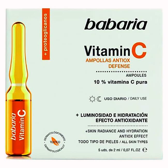 Babaria ampollas faciales vitamina C 5 x 2 ml