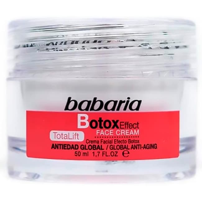 Babaria crema facial botox 50 ml