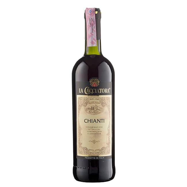 La Cacciatora vino tinto dolce gusto Italia 75 cl