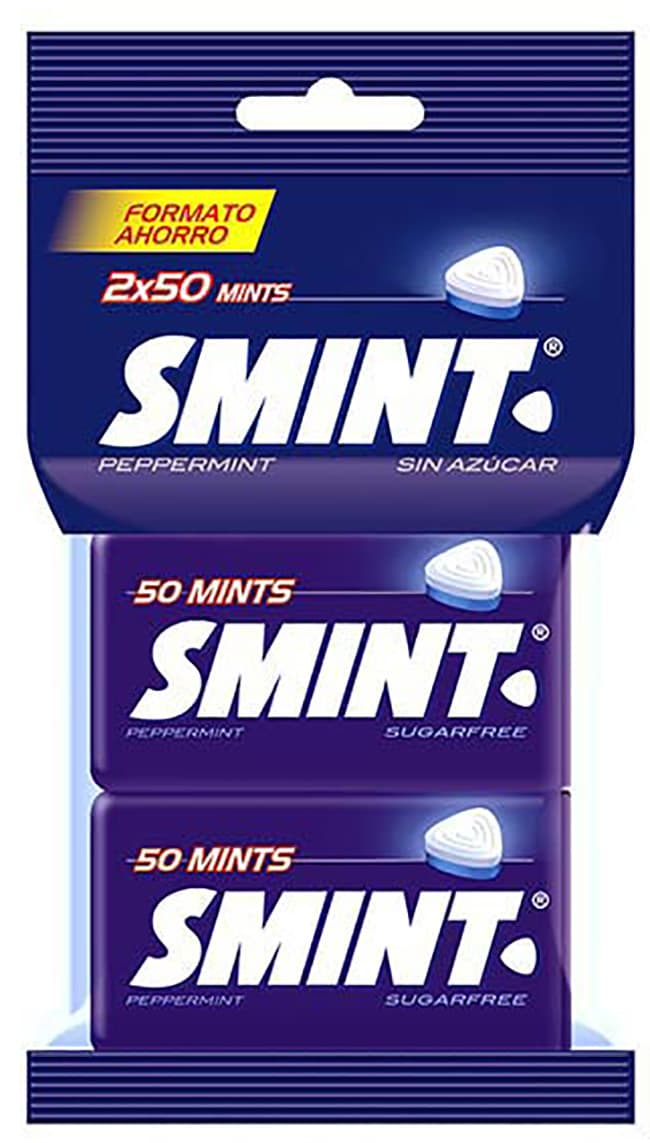 Smint caramelos de peppermint 2 x 35 g