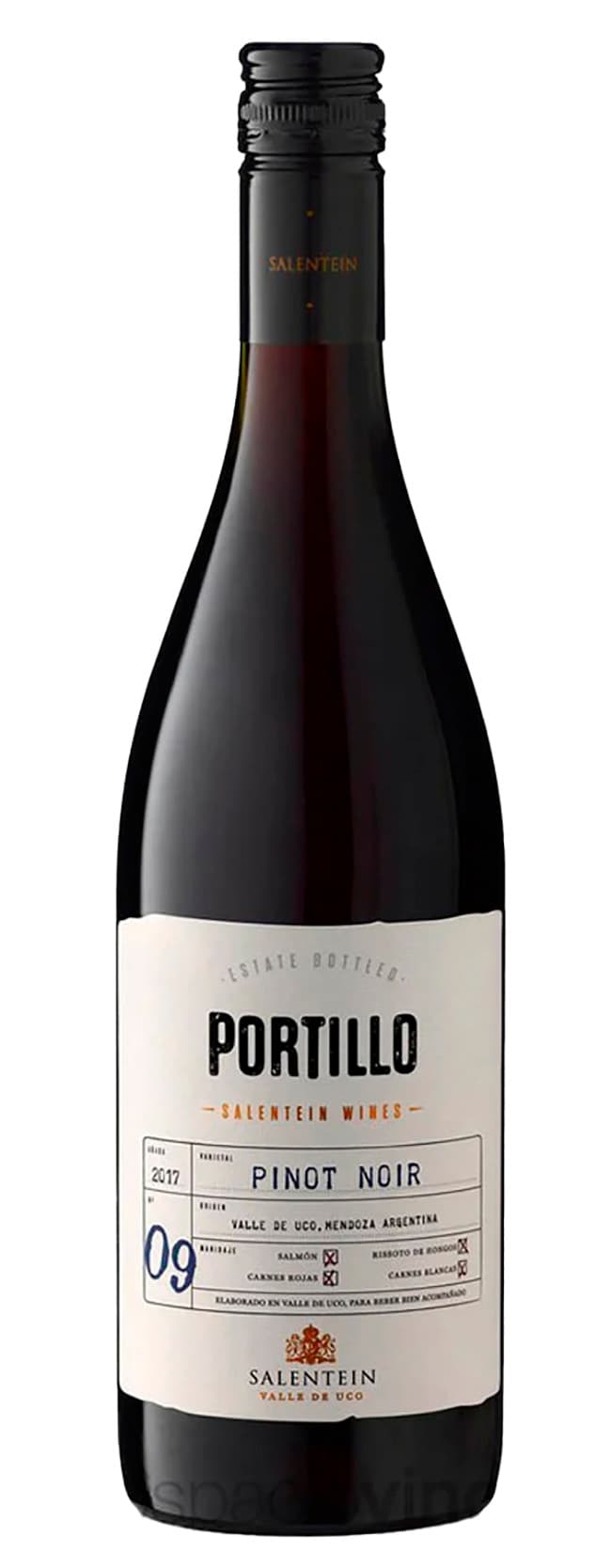 Salentein Portillo vino tinto noir Argentina 75 cl