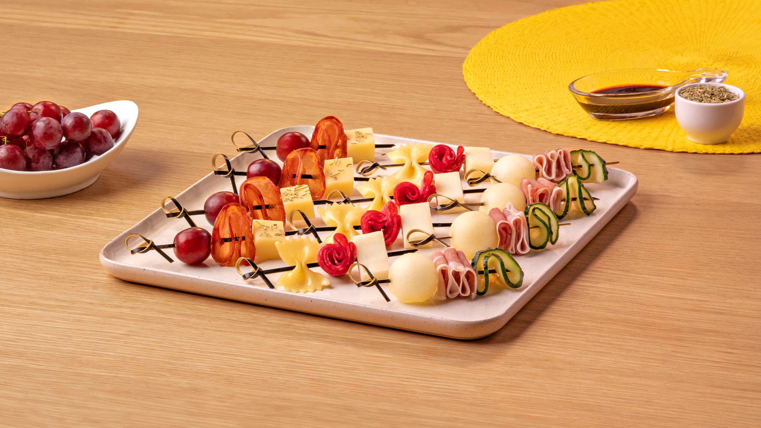 Pinchos de embutidos