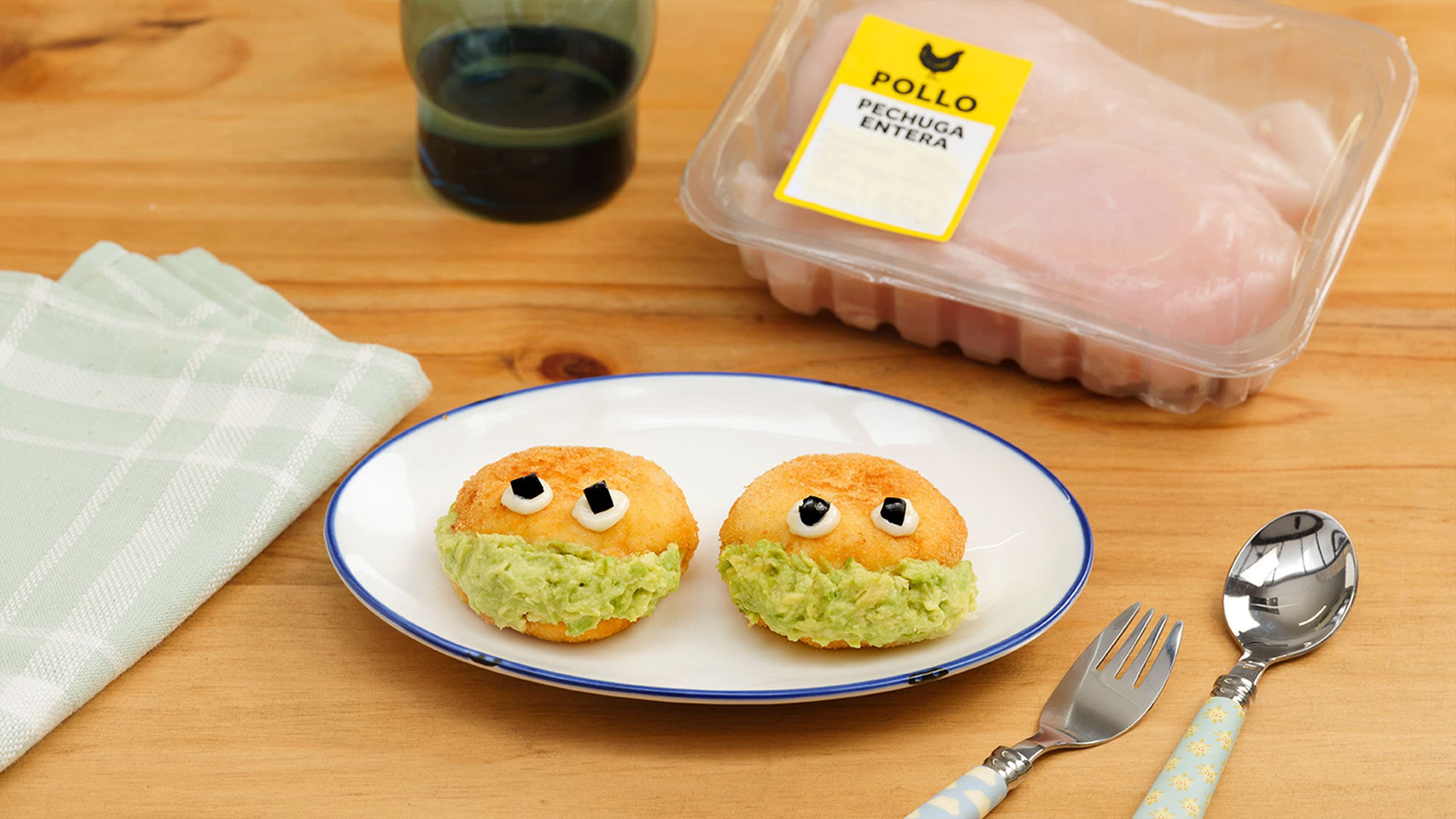 Nuggets de pollo caseros