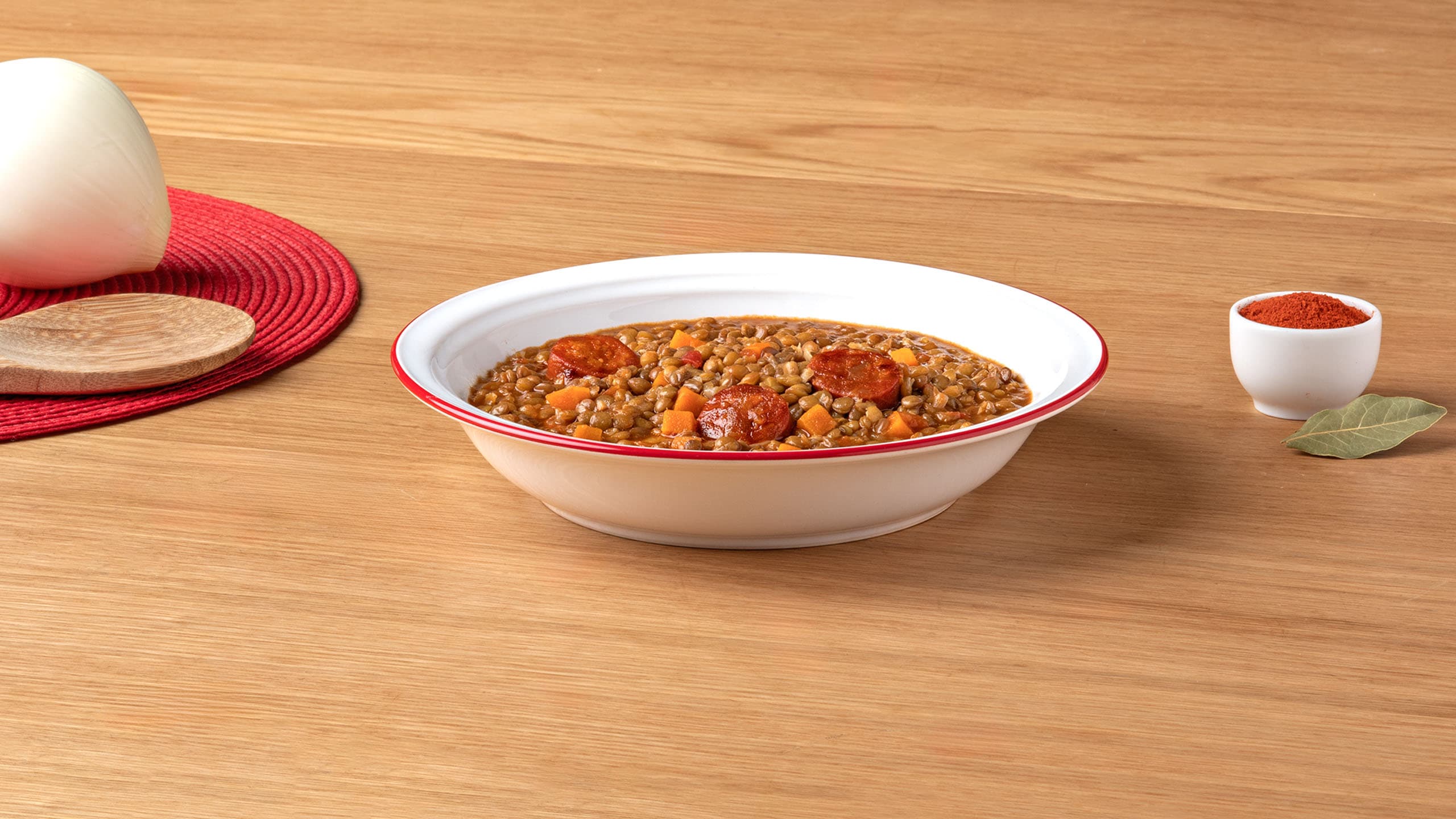 Lentejas con chorizo