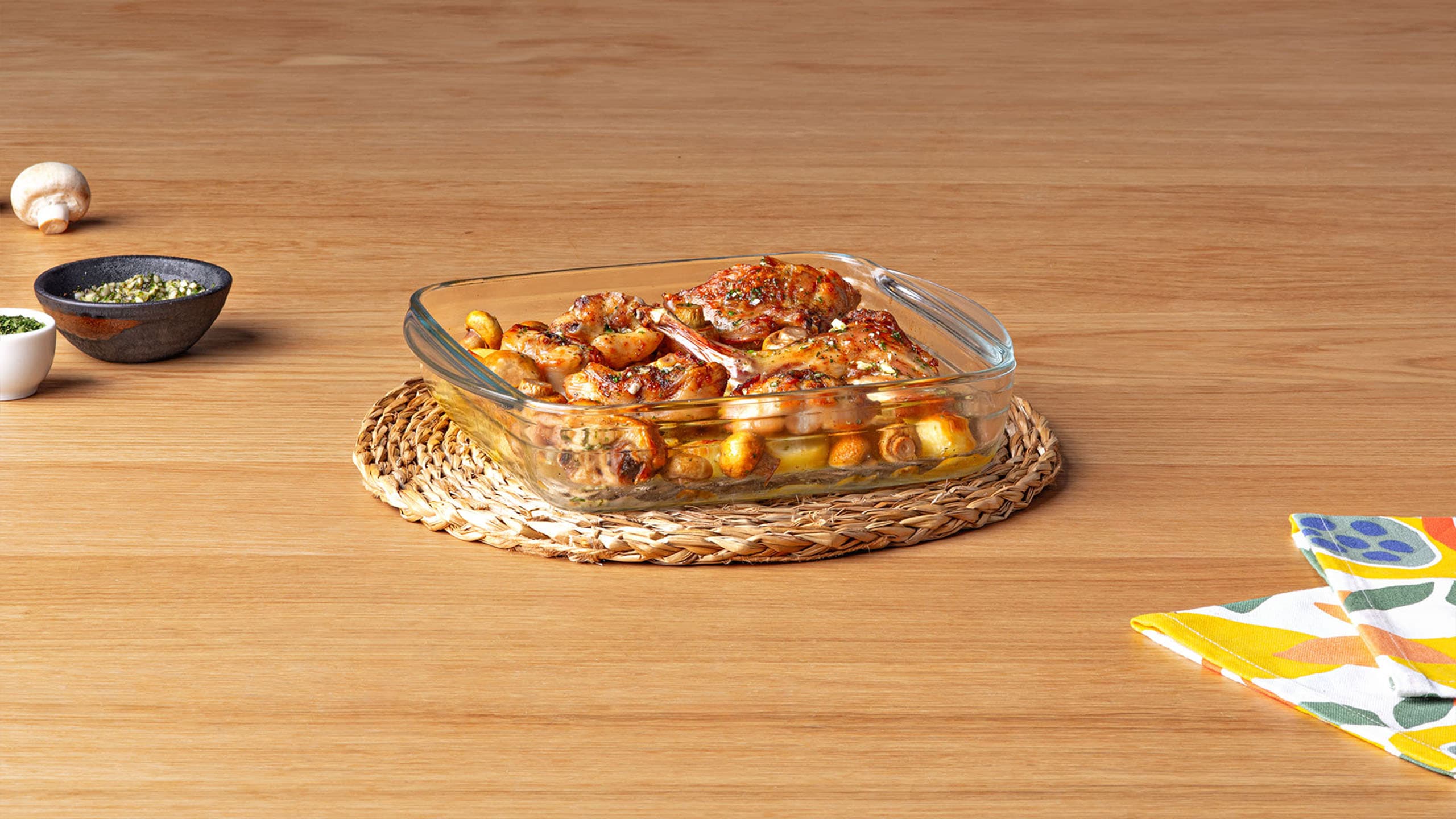 Conejo en freidora 9 en 1