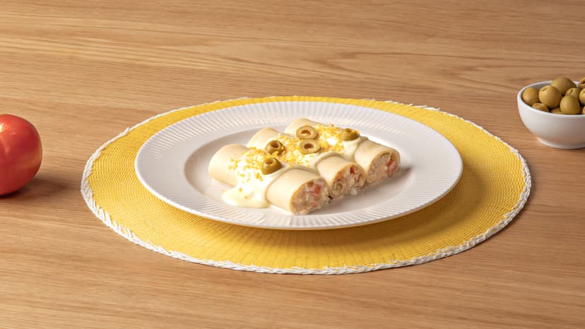 Canelones de atún