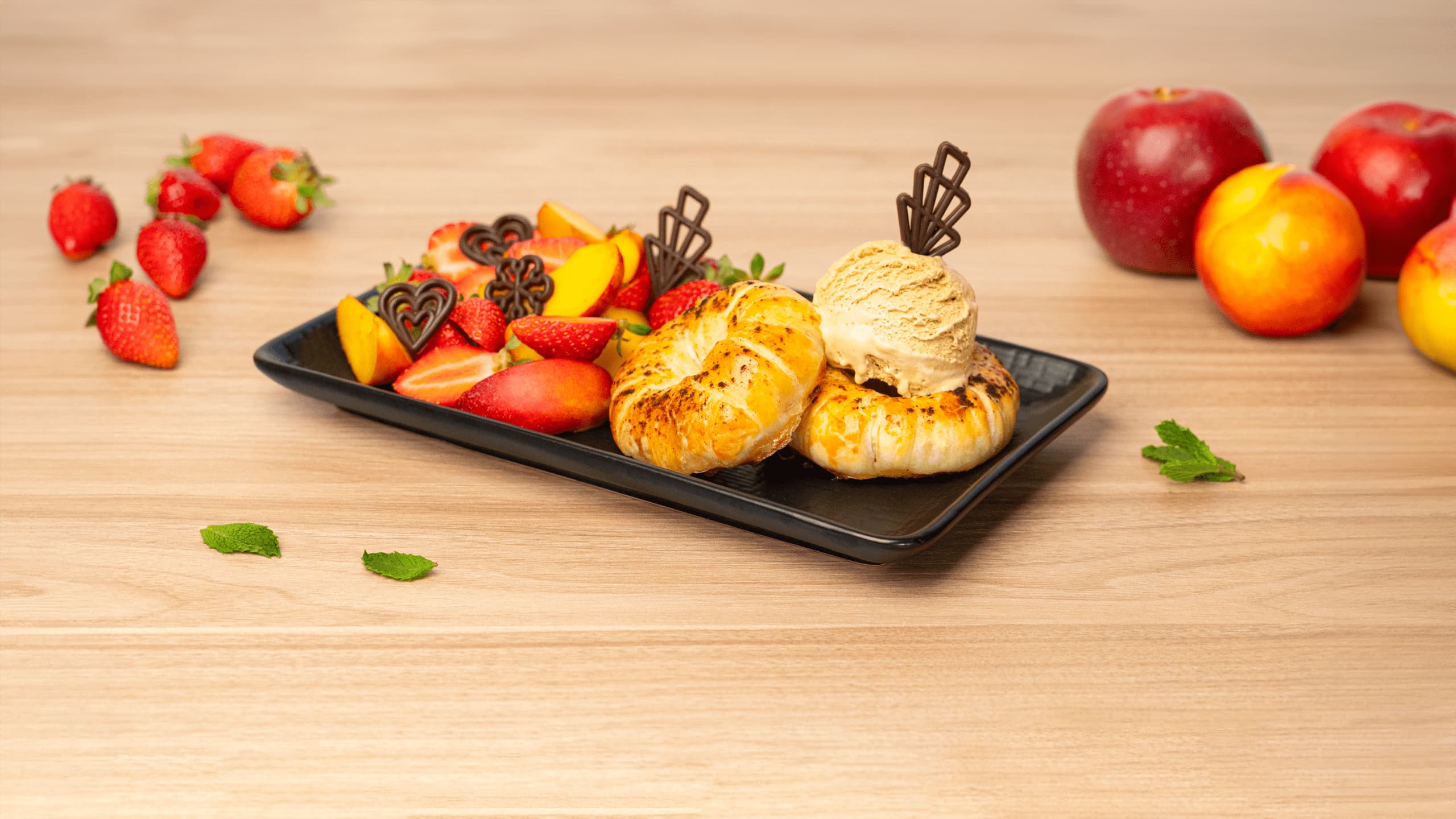 Hojaldres de manzana