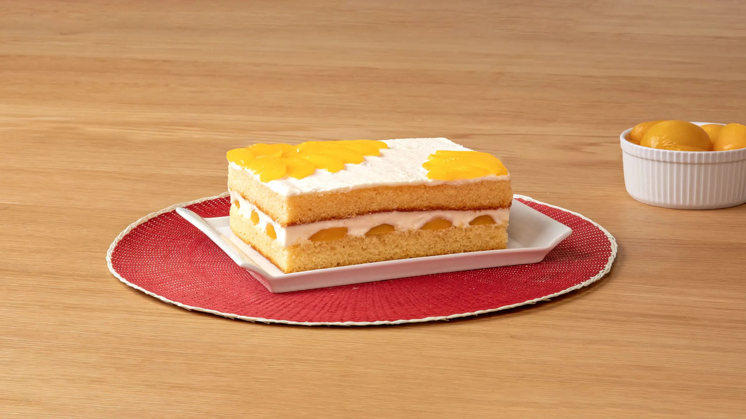 Tarta de melocotón