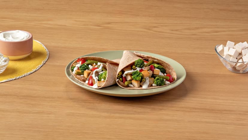 Wraps de tofu