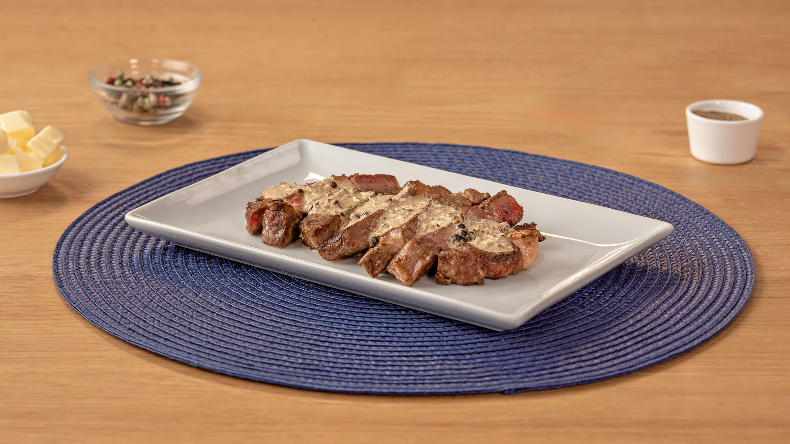 Entrecot a la pimienta