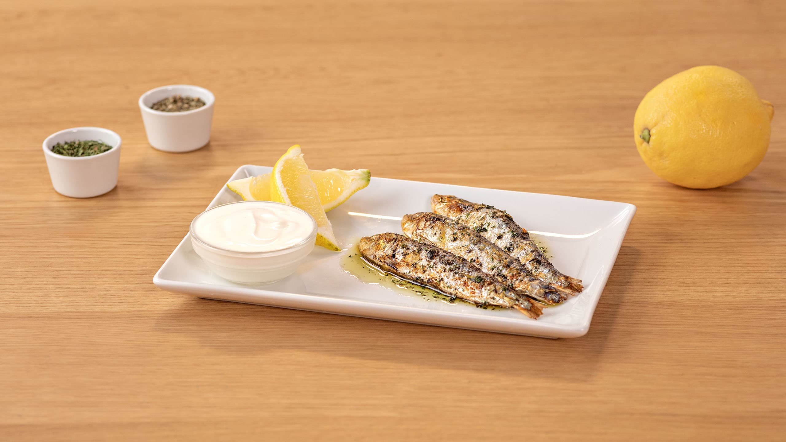 Tapa de sardinas en freidora de aire