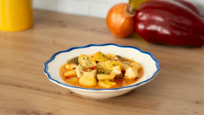Patatas con bacalao