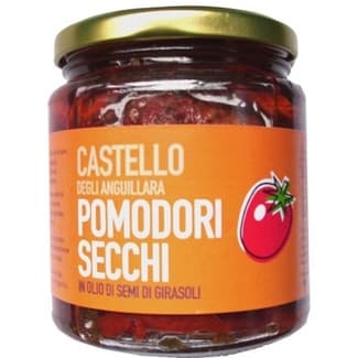 Tomate seco en aceite frasco 280 g neto escurrido - Antica