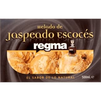 Helado de jaspeado escocés sin gluten tarrina 500 ml - Regma