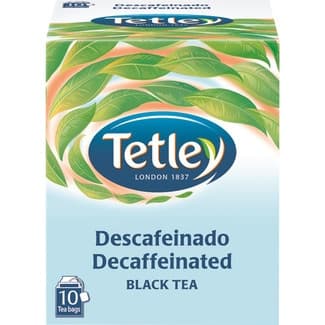 Té negro descafeinado estuche 15 bolsitas - Tetley