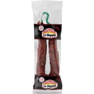 Chorizo de sarta casero picante sin gluten sin lactosa pieza 280 g - La Hoguera