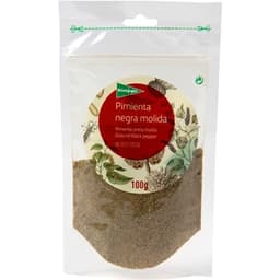 Pimienta negra molida bolsa 100 g - El Corte Ingles