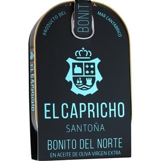 Santoña bonito del norte en aceite de oliva virgen extra lata 155 g neto escurrido - El Capricho