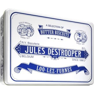Galletas surtidas Tin Retro caja 350 g - Jules Destrooper