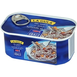 Salteada al ajillo picante lata 100 g neto escurrido - La Gula Del Norte Ubago
