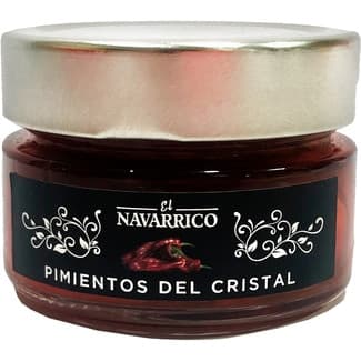 Pimientos de cristal asados frasco 125 g neto escurrido - El Navarrico
