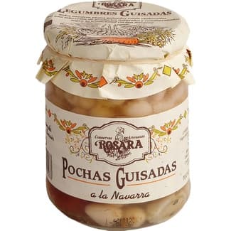 Pochas guisadas a la Navarra tarro 400 g - Rosara