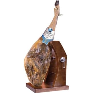 Jamón de cebo ibérico 50% raza ibérica pieza 8,5 kg - Abadia De La Sierra