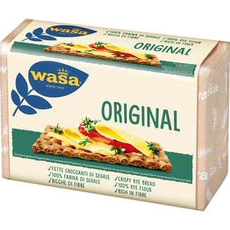 Pan tostado original con harina de centeno paquete 205 g - Wasa