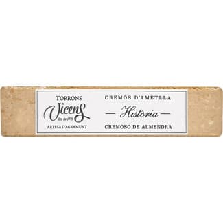 Història turrón cremoso de almendra estuche 300 g - Vicens