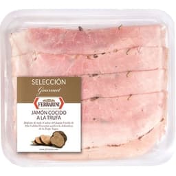 Jamón cocido italiano a la trufa en lonchas envase 100 g sin gluten sin lactosa - Ferrarini