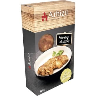 Manitas de cerdo en salsa de verduras estuche 600 g - Arbizu