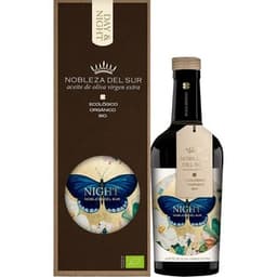 Night aceite de oliva virgen extra plurivarietal ecológico botella 500 ml - Nobleza Del Sur