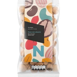 Nueces con cáscara bolsa 650 g - El Corte Ingles Selection
