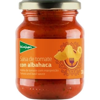 Salsa de tomate con albahaca frasco 300 g - El Corte Ingles